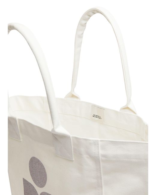 Petit sac cabas Yenky Isabel Marant en coloris White