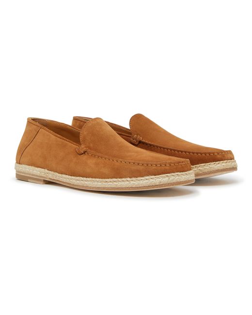 J.M. Weston Brown Animation 180 Loafers for men