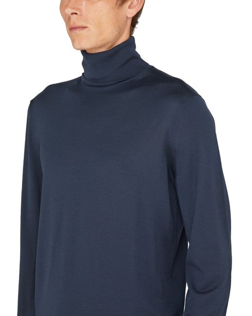 Tom Ford Blue Turtleneck Sweater for men