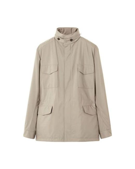 Loro Piana Synthetic Traveller Windmate® Jacket in Sand_shell (Natural ...