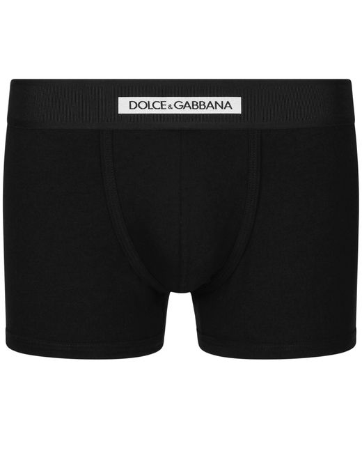 Dolce & Gabbana Black Regular-Fit Boxers for men