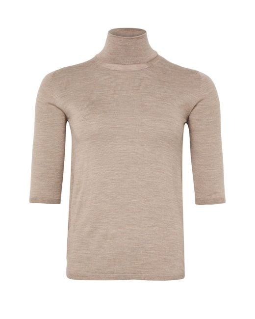 Pull Col Roulé Max Mara en coloris Brown