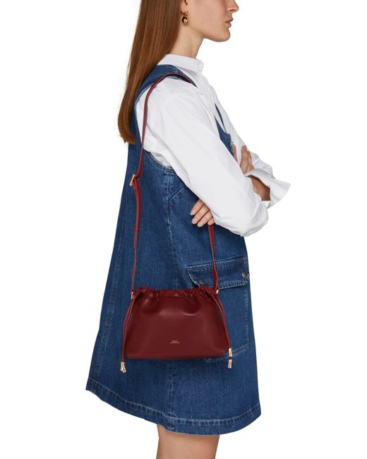 バッグ・カバンその他 A.P.C. MINI NINON BUCKET BAG Ninon ミニバッグ｜FEMME ｜A.P.C. | アーペーセー日本公式