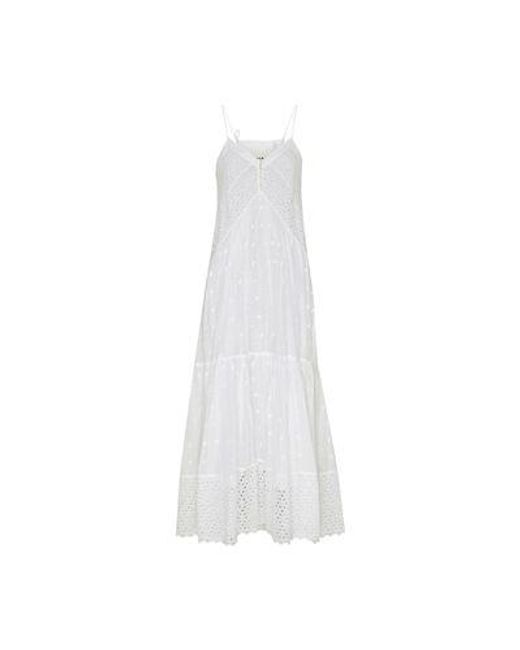 Isabel Marant White Sabba Maxi Dress