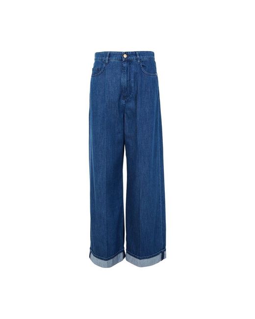 Jean Large Lupino Max Mara en coloris Blue