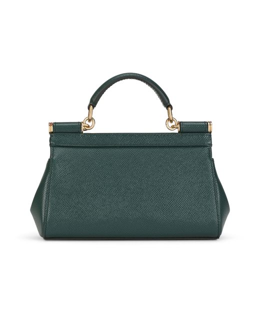 Dolce & Gabbana Green Small Sicily Handbag