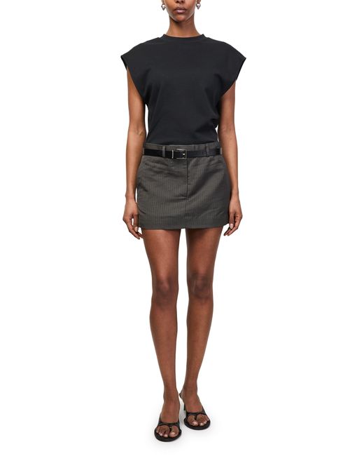 Mini Robe Acne en coloris Black