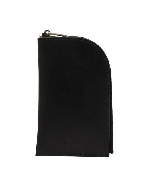 Rick Owens Neckwallet in Black for Men | Lyst