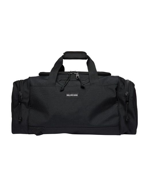 Balenciaga Black Explorer Travel Backpack for men
