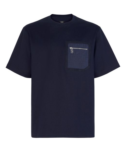 T-shirt coupe skater Fendi pour homme en coloris Blue