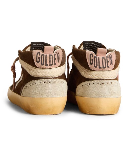 Sneakers Mid-Star Golden Goose Deluxe Brand en coloris Black