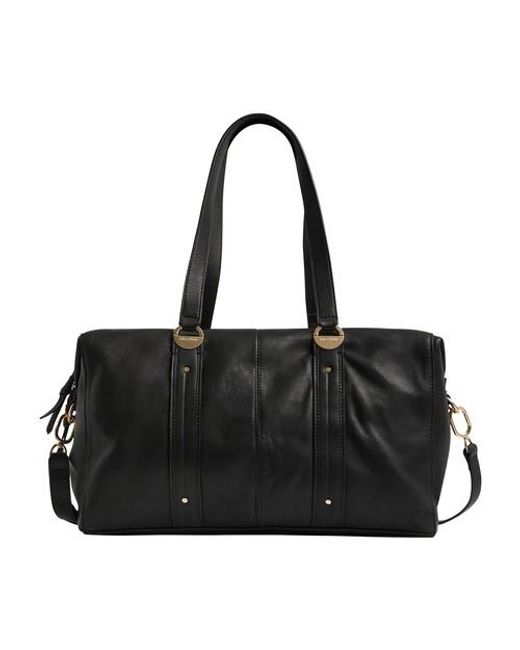 Vanessa Bruno Leather Othilia 48h Bag in Black - Lyst