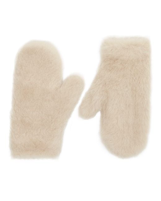 Max Mara Pink Ombrato Gloves