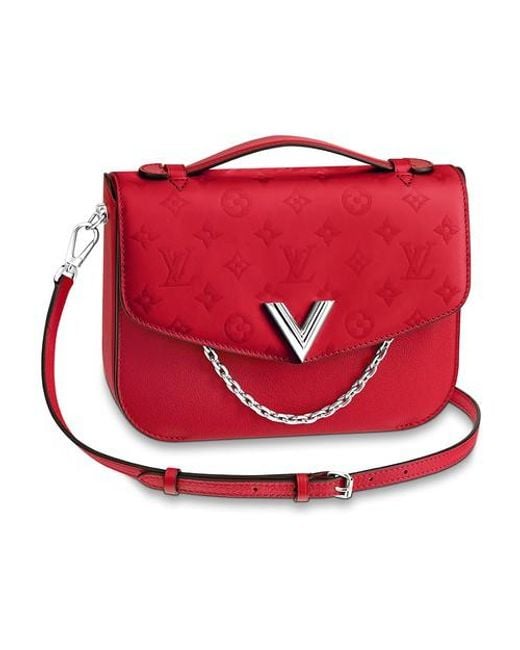 Louis Vuitton Red Very Messenger