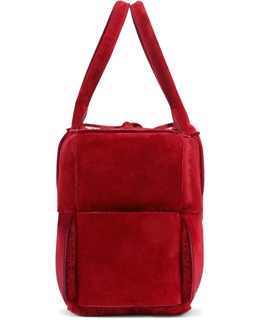 Bottega Veneta Red Arco Tote Bag