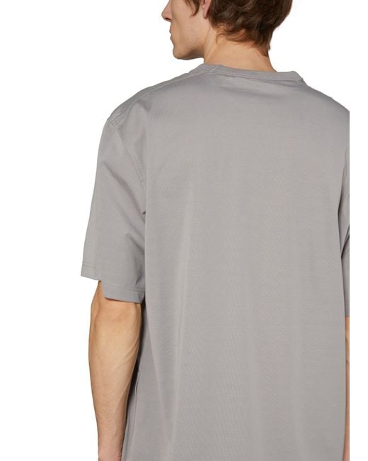 Y-3 Kurzarm-T-Shirt in Gray für Herren