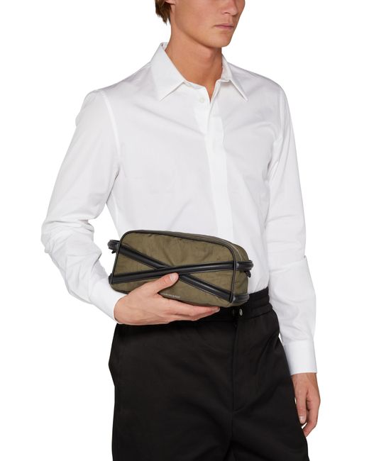 Alexander McQueen Black Bag With Harness for men
