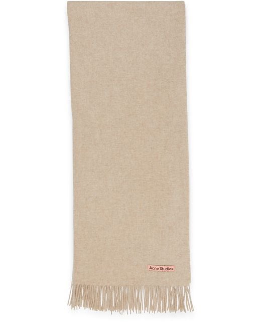 Acne Natural Oversized Scarf
