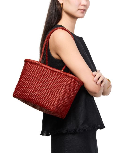Dragon Diffusion Red Kleine Handtasche B.Weave