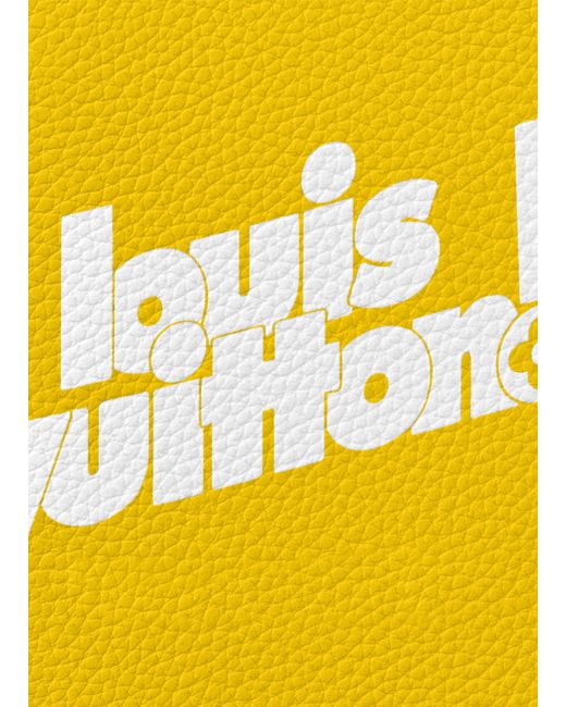 Louis Vuitton Zippy Vertical Geldbörse in Yellow für Herren