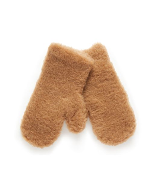 Max Mara Brown Ombrat2 Gloves