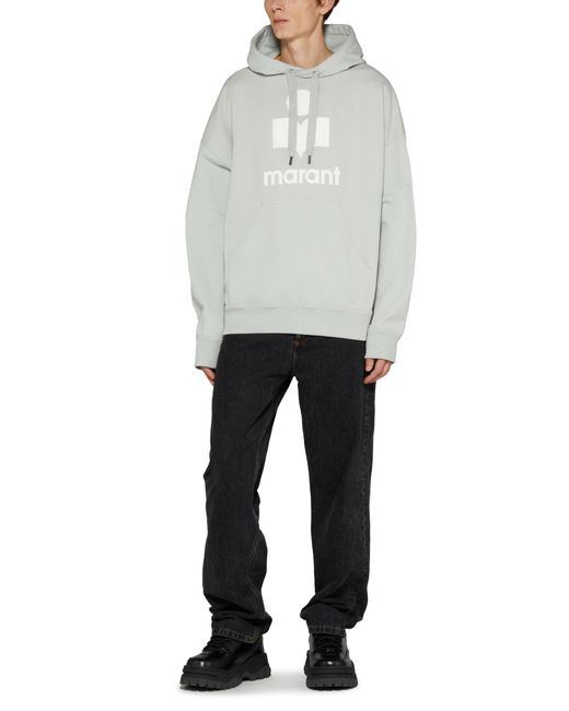 Isabel Marant Gray Miley Hoodie for men