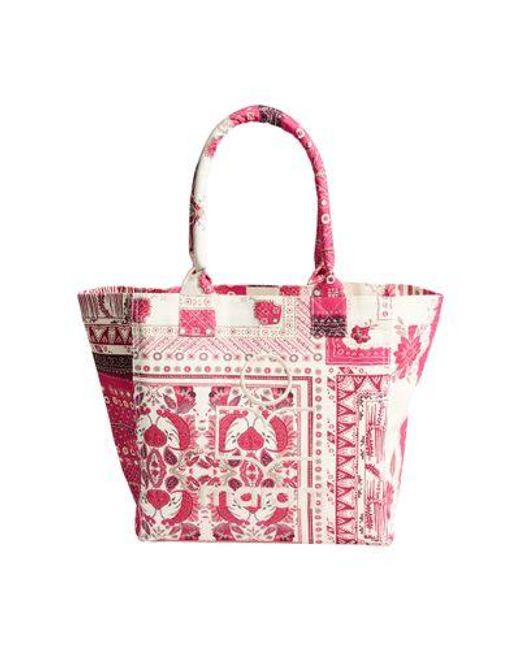 Isabel Marant Red Small Yenky Cabas Bag