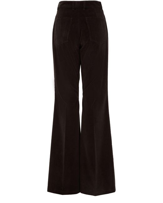 Ferragamo Black Flared Pants
