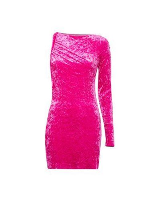 Versace Pink Short Dress With Halter Top