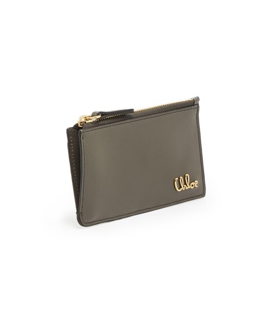 Chloé Gray Brieftasche Chloé Iconic