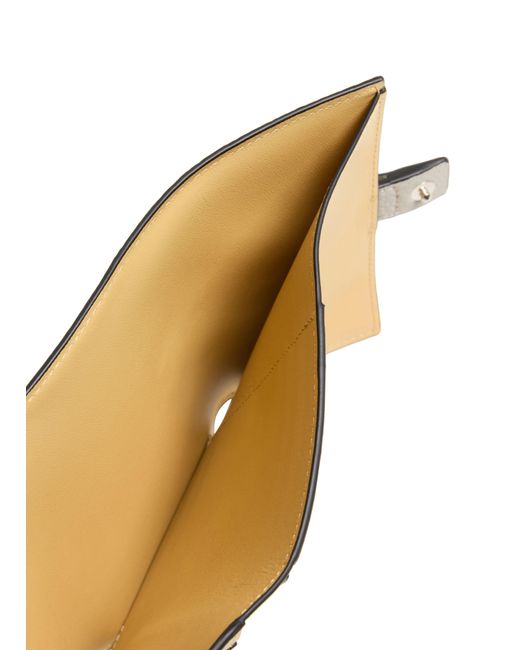 Loewe Natural Small Soft Calf Leather Upright Wallet