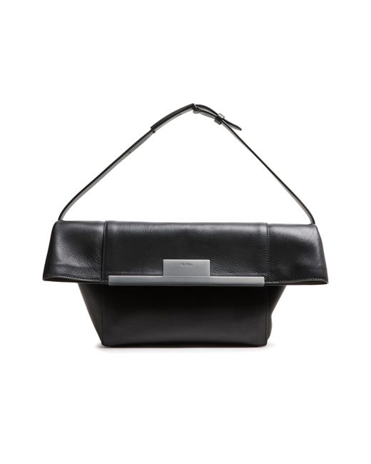 Max Mara Black Clutch Mit Verschluss Mm