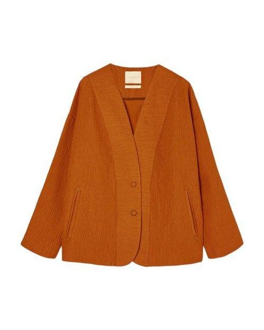 Momoní Maude Coat in Brown | Lyst