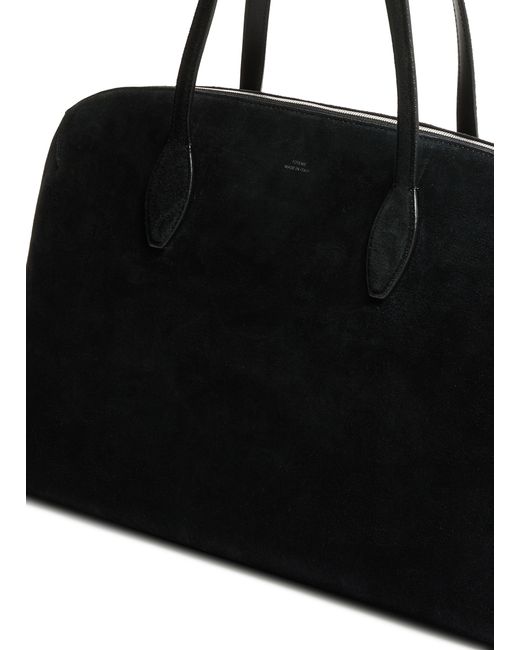 Sac Cabas En Daim Totême  en coloris Black