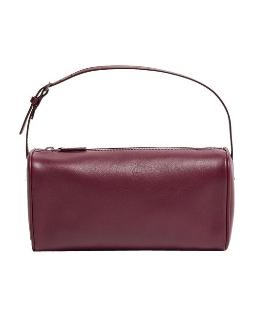 The Row Purple Handtasche 90's Aus Leder