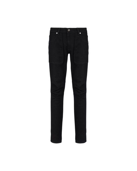 Balmain Black Denim Slim Jeans for men