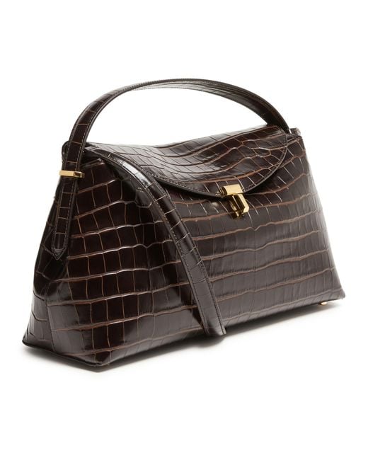 Totême  Black Tasche Mit Tragegriff T-Lock