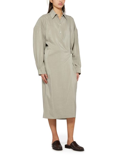 Lemaire Natural Twisted Shirt Dress