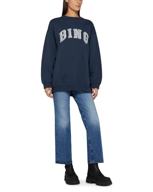 Anine Bing Blue Sweatshirt Bing Tyler