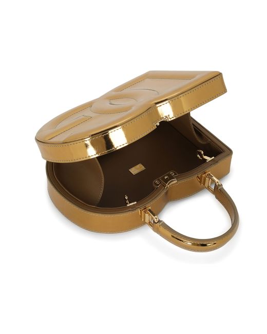 Dolce & Gabbana Metallic Dg Logo Bag Crossbody Box Bag