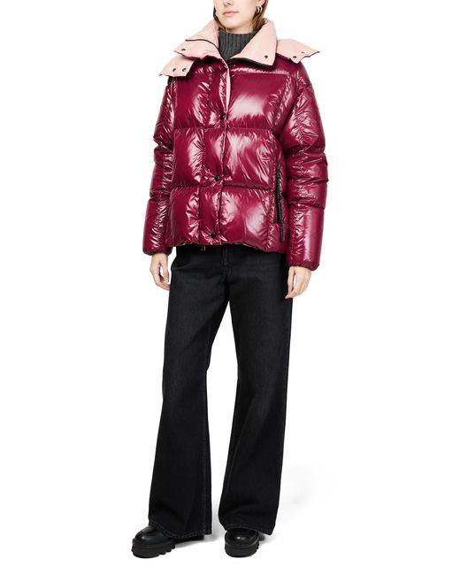 Moncler Red Parana Down Jacket