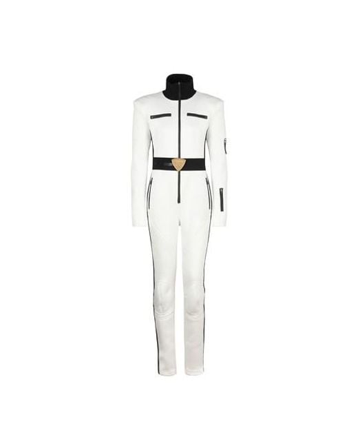 Balmain White X Rossignol - Ski Suit With Monogram