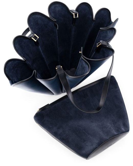 Mlouye Blue Shell Handbag