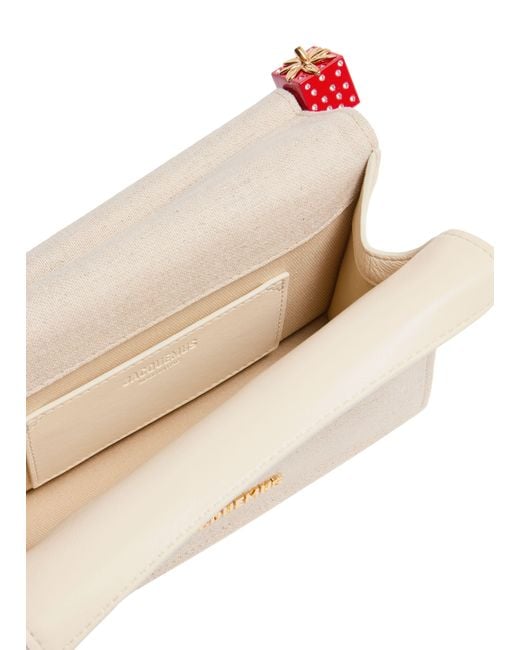 Jacquemus Natural Kleine Clutch The Rond Carré