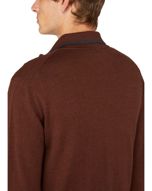 Loewe Brown Contrasted Shirt for men