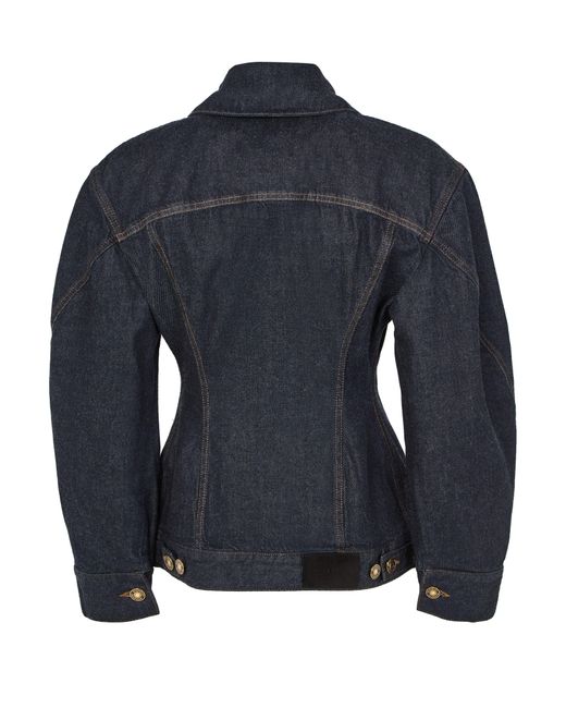 Givenchy Blue Cinched Jacket