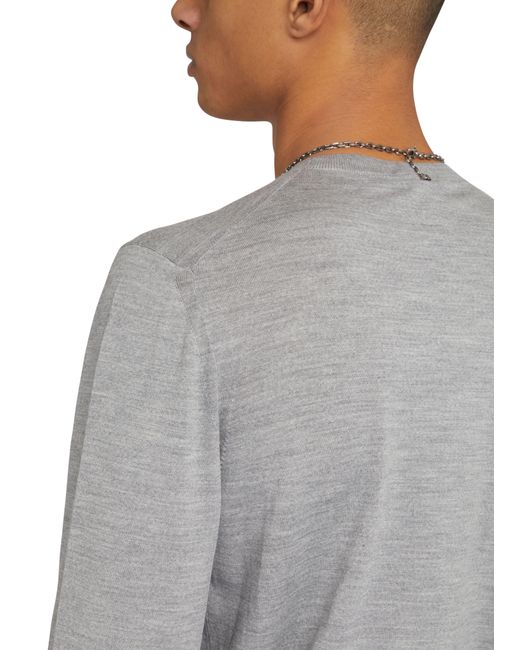 Tom Ford Gray Crew-neck Sweater for men