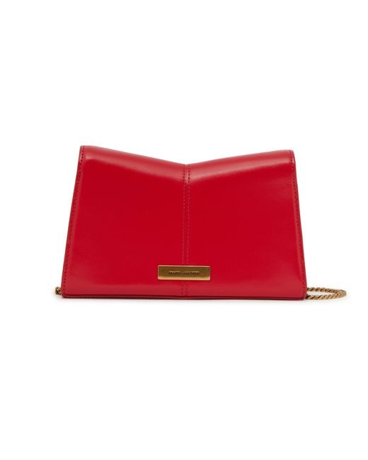 Marc Jacobs Red The Chain Wallet Bag