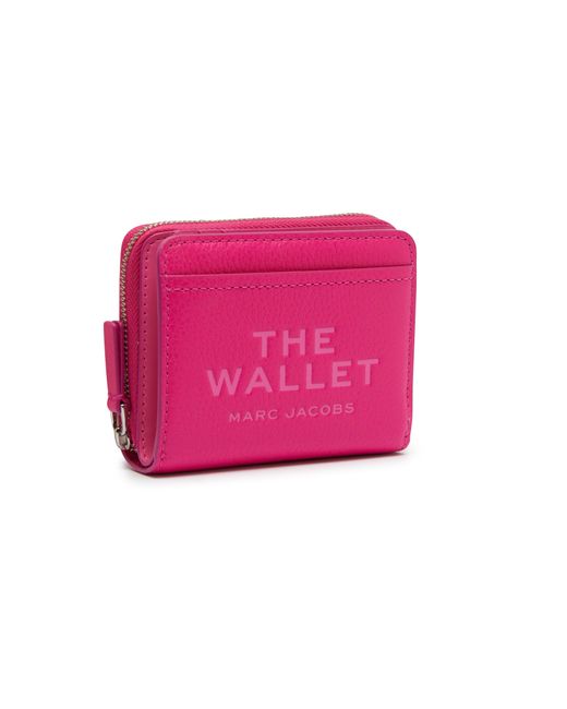 Portefeuille The Mini Compact Wallet Marc Jacobs en coloris Black