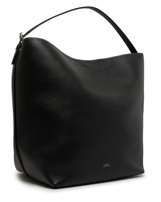 Totême  Black Tote Leather Bag